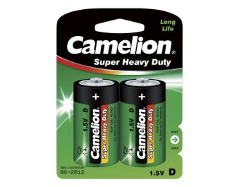 Mono-Batterie CAMELION Super Heavy Duty 1,5 V Typ D...