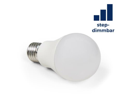 LED Glühlampe McShine E27 11W 1.055 lm 3000K warmweiß step dimmbar 100/50/10%