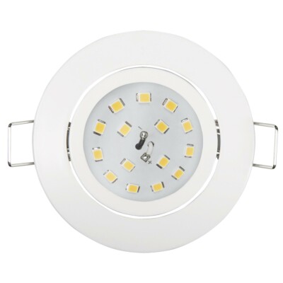 LED Einbauleuchte McShine Slim 82x28mm 5W 400lm 3000K weiß