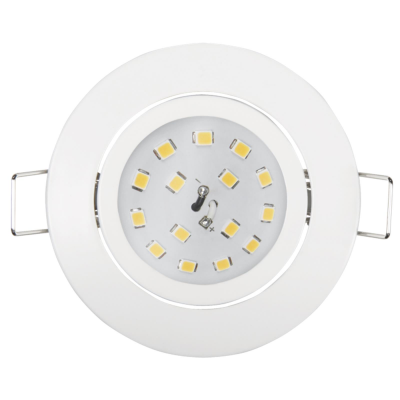 LED Einbauleuchte McShine Slim 82x28mm 5W 400lm 3000K weiß
