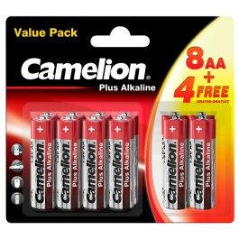 Mignon-Batterie CAMELION Plus Alkaline 1,5 V LR6 Typ AA...