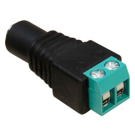 Adapter McPower DC-Kupplung 5,5x2,1mm und Lüsterklemme