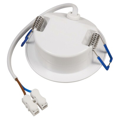 LED-Einbauleuchte McShine EL-500 5W 400lm IP44 Ø85x30mm 2700K