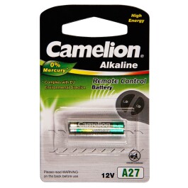 Spezialbatterie CAMELION A27 12V 28,5x8mm Alkaline