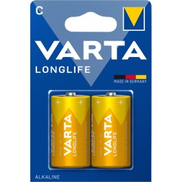 Baby-Batterie VARTA LONGLIFE Alkaline 1,5 V Typ C...