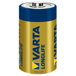 Baby-Batterie VARTA LONGLIFE Alkaline 1,5 V Typ C 2er-Blister