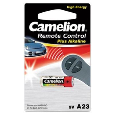 Batterie CAMELION A23 12V 28x10mm Alkaline 1er-Blister