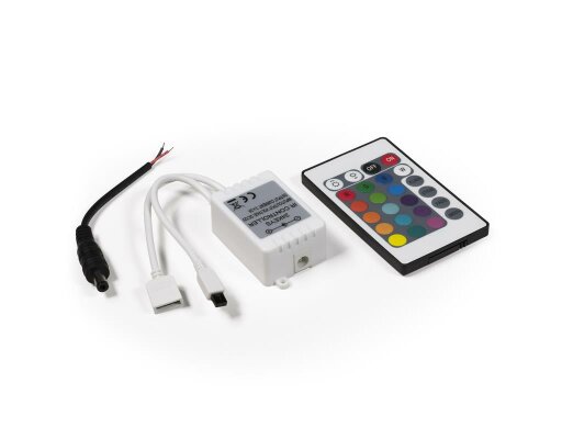 RGB-Controller McShine für LED-Stripes inkl. Fernbedienung
