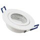 LED-Einbauleuchte McShine Flatty Ø83mm 5W 400lm warmweiß IP44