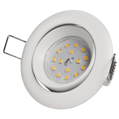 LED Einbauleuchte McShine intense 5W 400lm weiß 6er-Pack