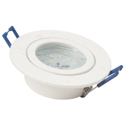 LED-Einbauleuchte McShine Flatty Ø83mm 5W 400lm neutralweiß IP44