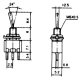 Micro-Kippschalter McPower 250V/1A 3-polig 2 Stellungen: EIN / EIN