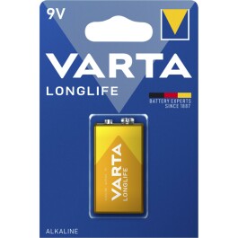 E-Block Batterie VARTA LONGLIFE Alkaline 1,5 V 6LR61...