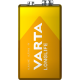 9V-Batterie VARTA LONGLIFE Alkaline 1,5 V 1er-Blister