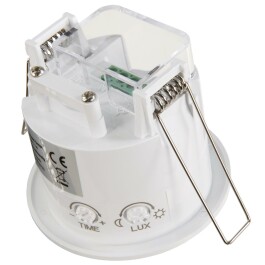 IR Bewegungsmelder McShine LX-630 360° 230V / 1.200W weiß Unterputz LED geeignet