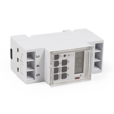 Digitale Zeitschaltuhr McPower STE-3 7 Tage 230V für Schalttafel-Einbau,3600W