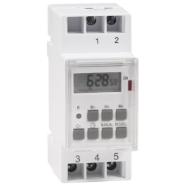 Digitale Zeitschaltuhr McPower STE-3 7 Tage 230V für Schalttafel-Einbau,3600W