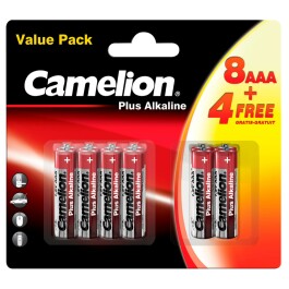 Micro-Batterie CAMELION Plus Alkaline 1,5 V LR03 Typ AAA...