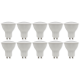 LED-Strahler McShine PV-70-10 GU10 7W 540lm 110° 3000K,warmweiß 10er-Pack