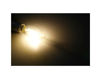 LED Filament Kerzenlampe McShine Filed E14 4W 470lm...