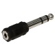 Kopfhöhrer-Adapter HOLLYWOOD AUX Klinke 3,5mm auf 6,35mm Stereo