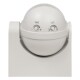 IR Bewegungsmelder McShine LX-119 180° 1.200W IP44 weiß LED geeignet