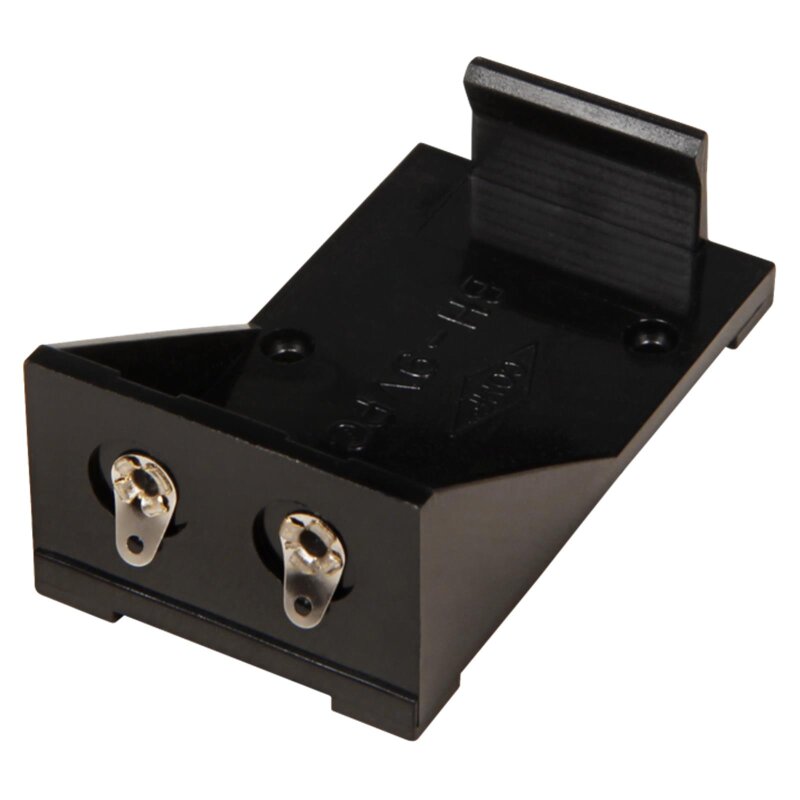 HeyNana Batteriehalter – 2 Stück, Für 9V Batterie, Mit Ein-/Ausschalter, Schwarz, 6,8x3,3x2,1 Cm