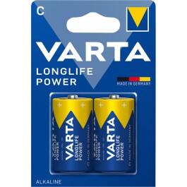 Baby-Batterie VARTA Longlife Power 1,5 V Alkaline Typ C...