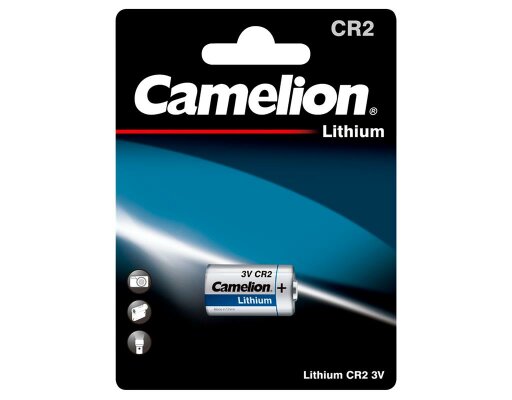 Lithium-Photobatterie CAMELION CR2 3 V 1er-Blister