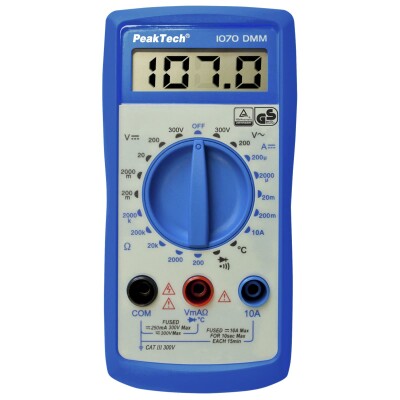Digital-Handmultimeter PeakTech 1070 3,5-stellig