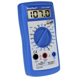 Digitalmultimeter PeakTech P1070 2000 Counts 300 V AC/DC 10 A DC TÜV/GS