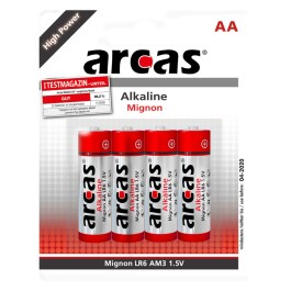 Mignon-Batterie Alkaline 1,5V Typ AA/LR6 4er-Pack