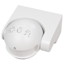 HF / Mikrowellen-Bewegungsmelder McShine LX-752 180° 230V / 1.200W weiß LED geeignet