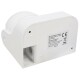HF / Mikrowellen-Bewegungsmelder McShine LX-752 180° 230V / 1.200W weiß LED geeignet