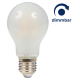 LED Filament Glühlampe McShine Filed E27 6W 670 lm warmweiß dimmbar matt