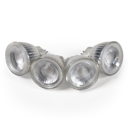 LED-Strahler McShine MCOB MR11 / G4 3W 250lm warmweiß 4er-Pack
