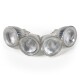 LED-Strahler McShine MCOB MR11 / G4 3W 250lm warmweiß 4er-Pack
