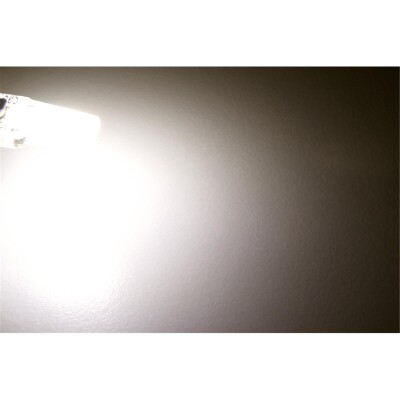 LED-Stiftsockellampe McShine Silicia COB, G4, 1,5W, 200lm, warmweiß, 10er-Pack