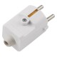 Schutzkontakt-Stecker McPower weiß