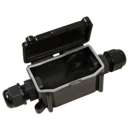 Abzweigdose McPower 125x69x33mm IP65 1 Ein- und 2...