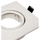 Einbaurahmen McShine DL-483 eckig 3-fach 253x93mm schwenkbar weiß