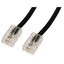 ISDN-Anschlusskabel 8P4C-8P4C 1:1 2x RJ45-Stecker 3m