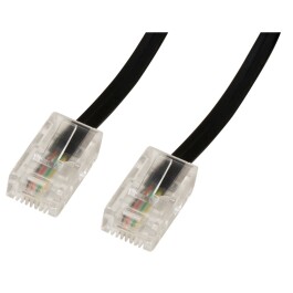 ISDN-Anschlusskabel McPower 8P4C-8P4C 1:1 2x RJ45-Stecker 3m