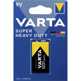 9 Volt Block VARTA Superlife Zink-Chlorid 9V 1er-Blister