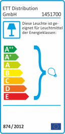 Lampenfassung McShine E14 mit 1,5m Kabel Schalter und Eurostecker