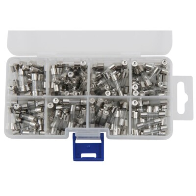 Sicherungssortiment McPower 160-teilig flink je 20 St. 500mA-10A
