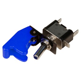 Kill-Switch McPower mit Schutzkappe und LED 12V / 20A blau