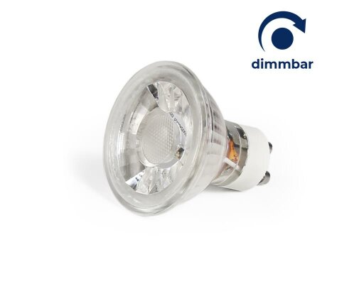 LED-Strahler McShine MCOB GU10 7W 450 lm warmweiß dimmbar