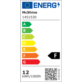 LED-Panel McShine LP-1217RN 12W 170mm-Ø 1224 lm 4000K neutralweiß