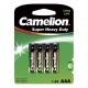 Micro-Batterie CAMELION Super Heavy Duty 1,5 V Typ AAA 4er-Blister